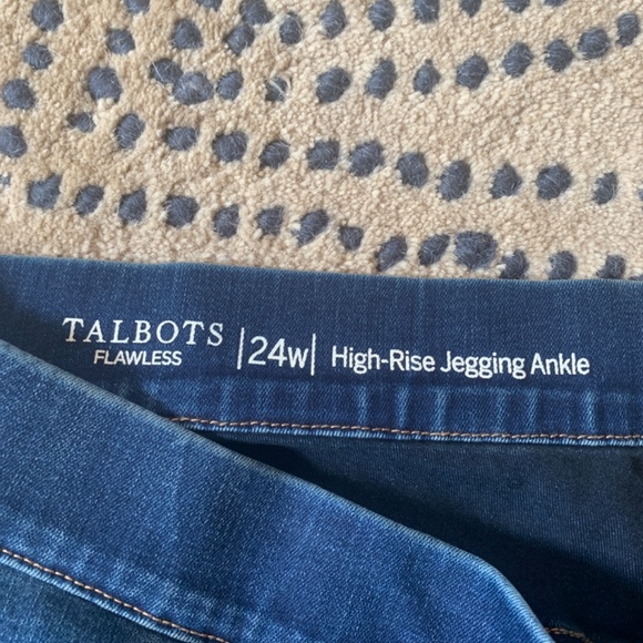 Talbots flawless high rise jegging ankle plus size. - Picture 2 of 4